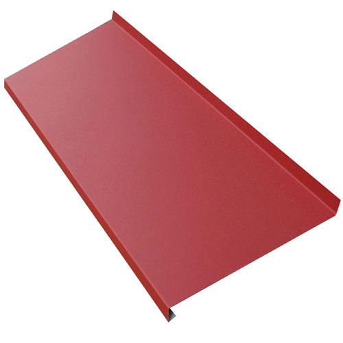 Отлив на окно (100*2000) крашенный Вишневый