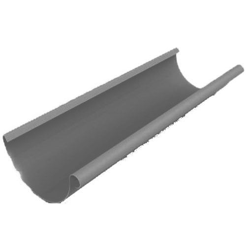 Желоб водосточный доборный 1.25м Серый (RAL 7024)