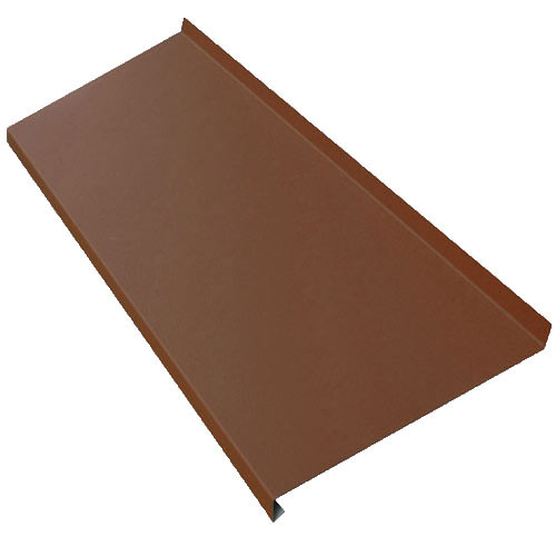 Отлив на окно (100*1500) крашенный Коричневый