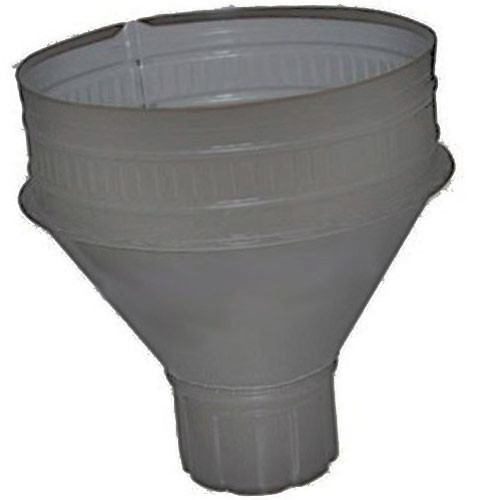 Воронка водосточная круглая Серая (RAL 7024)