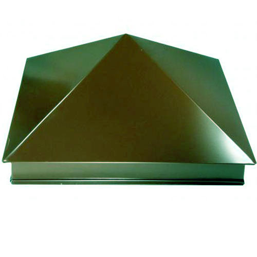 Колпак на столб 400*400 Зеленый