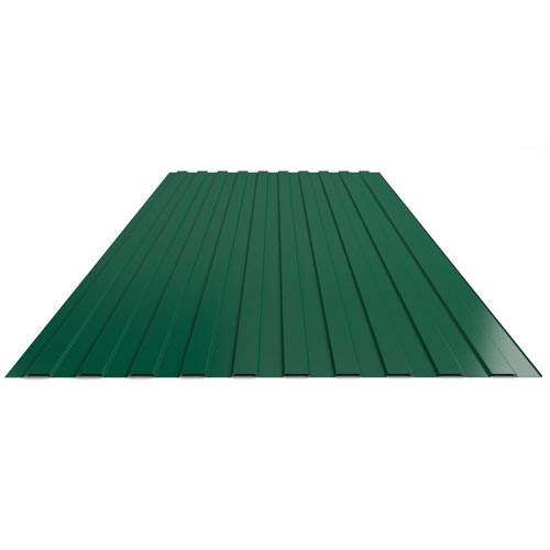 Профлист для забора С8 (1.2*1.5) Зеленый (0.35) ЭКОНОМ