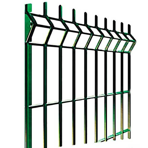 Сварная 3d сетка для забора 2030*2500 (3.5 мм) зеленая (RAL 6005)